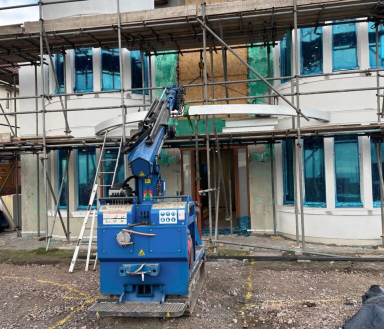 Installation of balcony