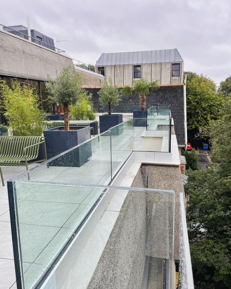 glass balcony